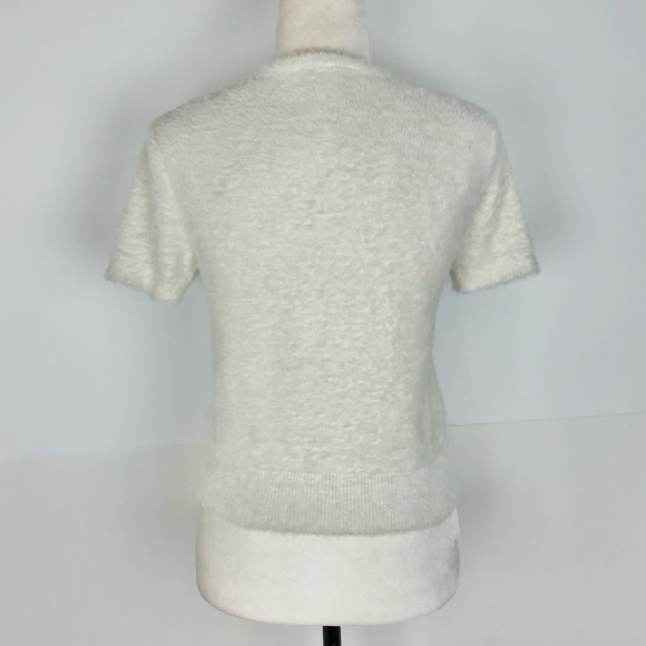 Twik ecru fuzzy sweater - Picture 4 of 9